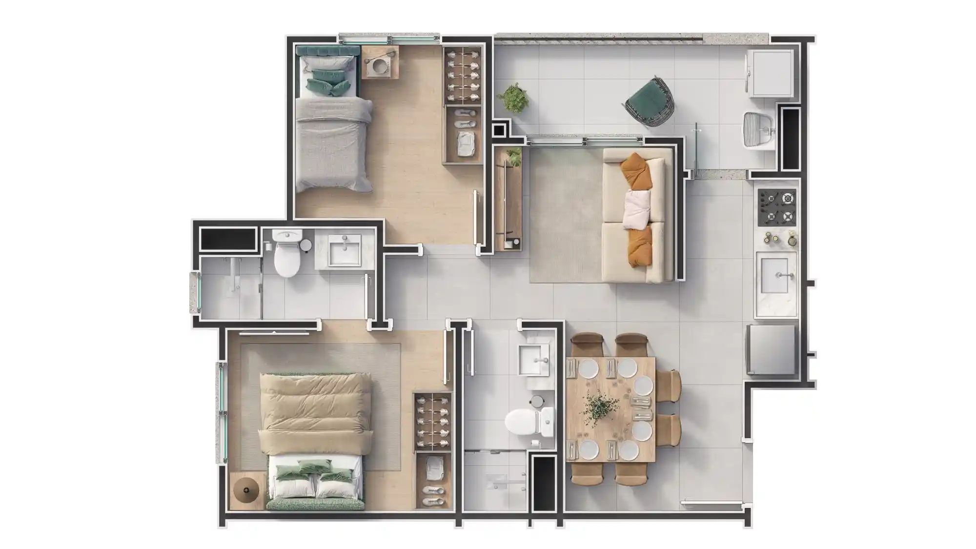 Planta humanizada final 06 — Livus Vila Sônia